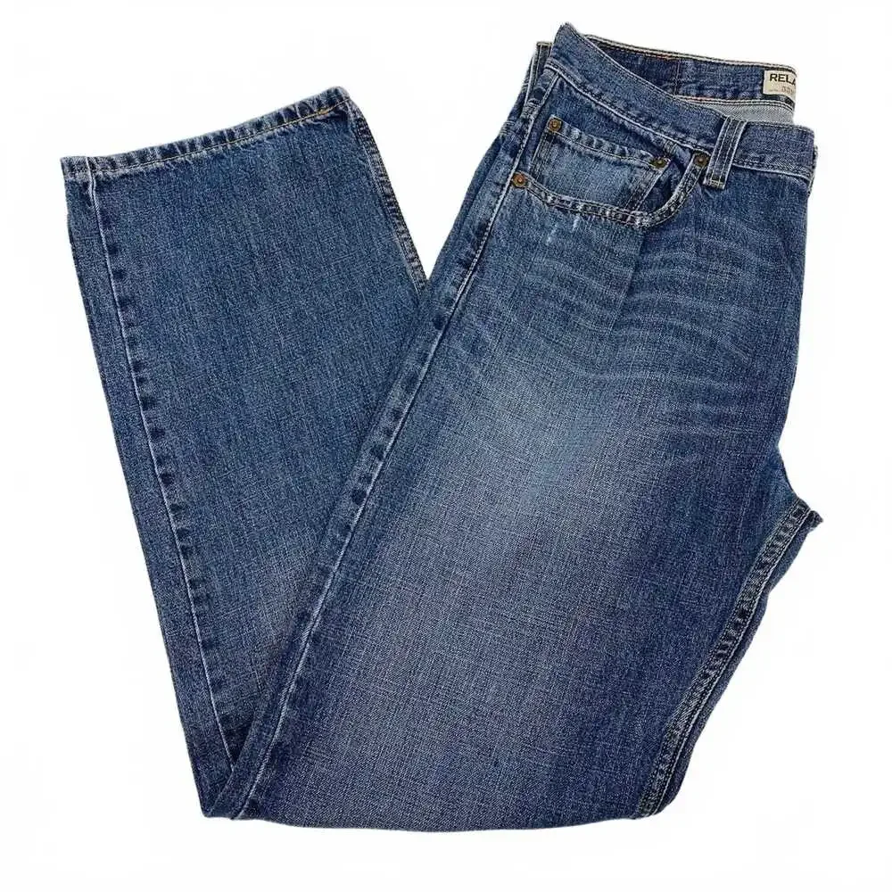 Levi’s Dark Wash 559 Relaxed Straight Jeans | Regular 34